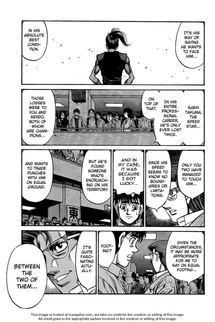 Hajime no Ippo Chapter 911