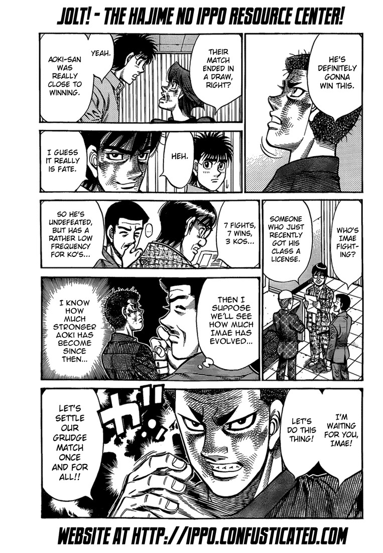 Hajime no Ippo Chapter 912