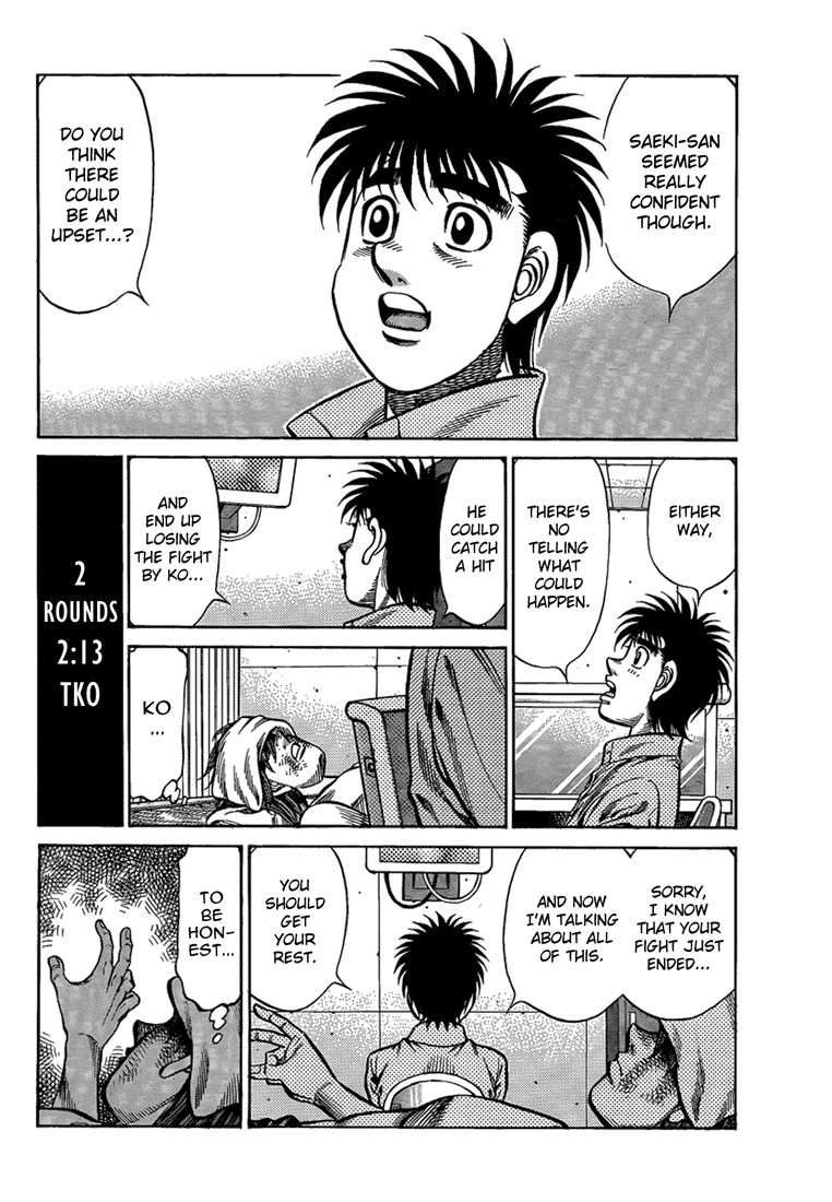 Hajime no Ippo Chapter 912