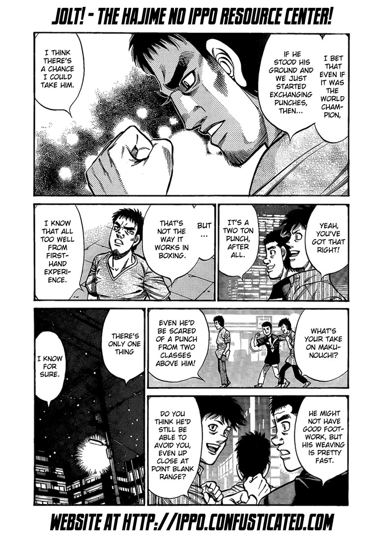 Hajime no Ippo Chapter 916