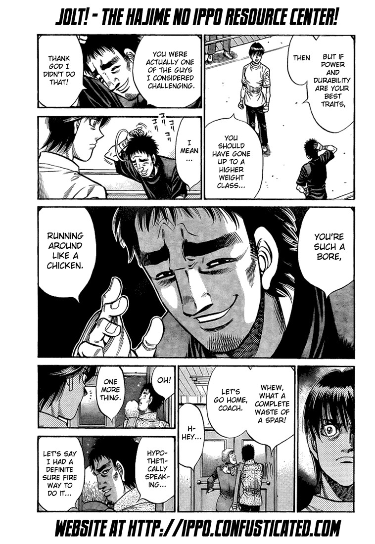 Hajime no Ippo Chapter 917