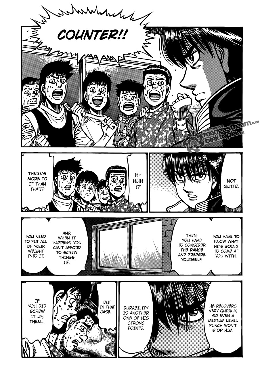 Hajime no Ippo Chapter 922