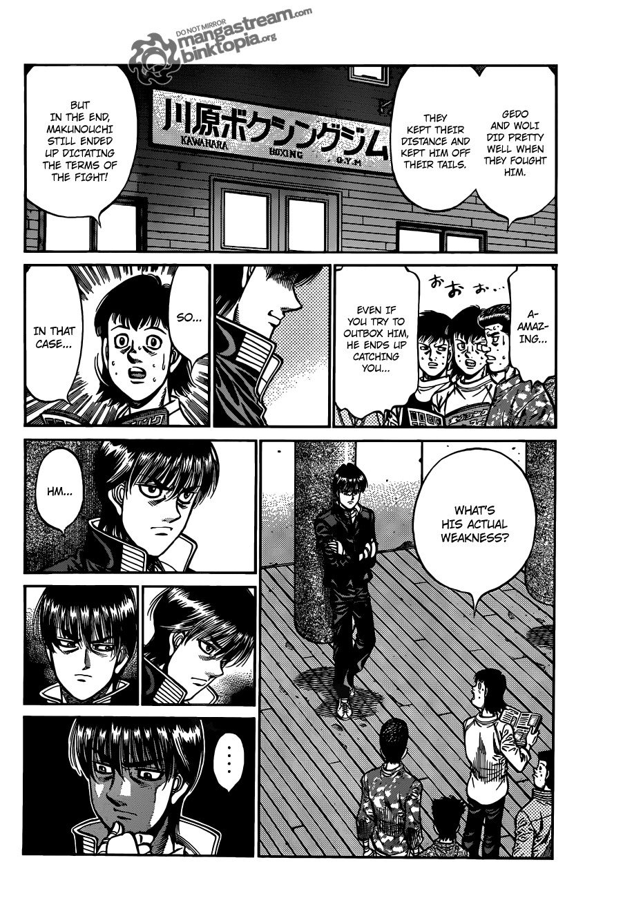 Hajime no Ippo Chapter 922