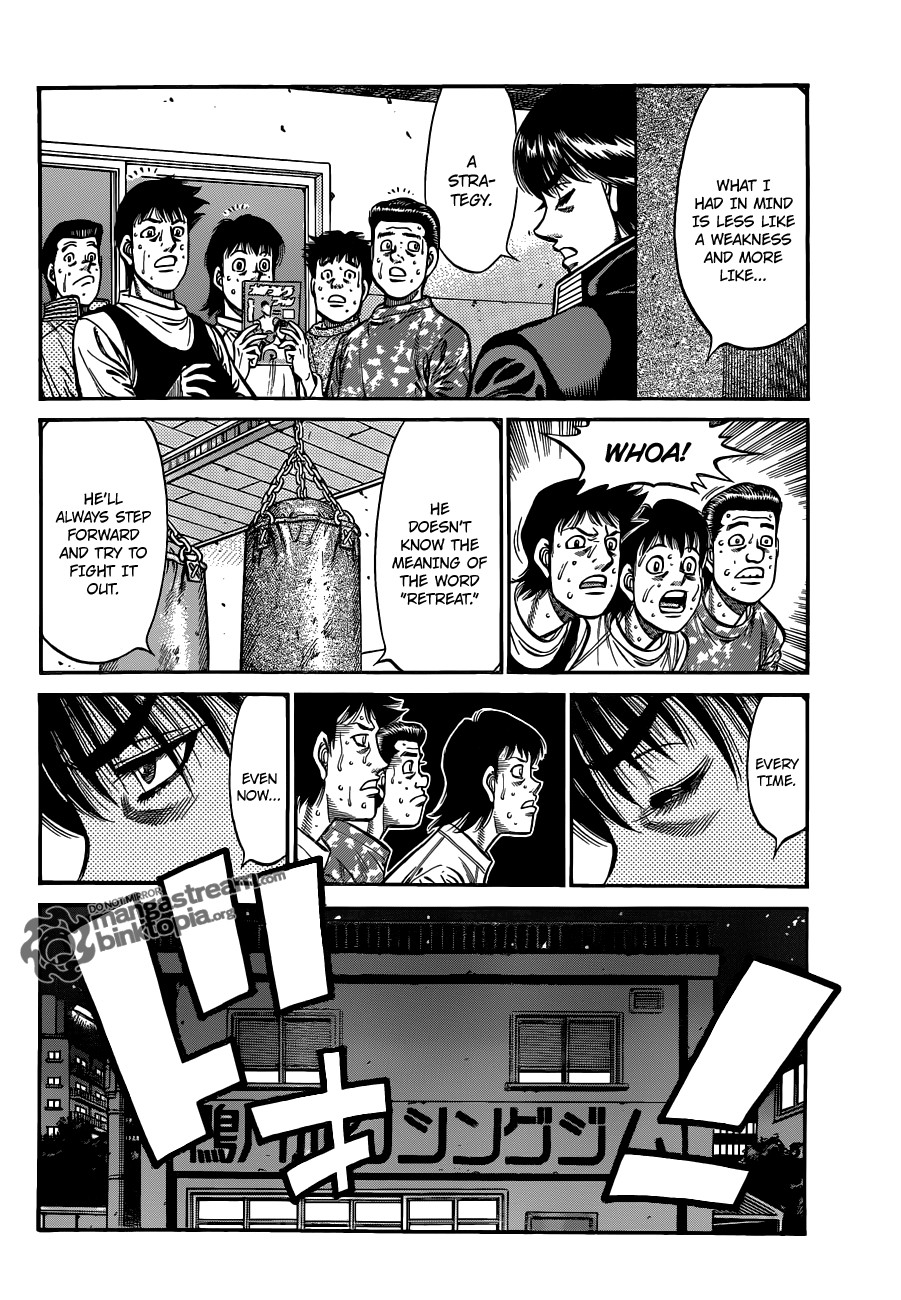 Hajime no Ippo Chapter 922