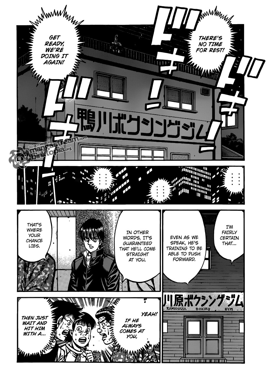 Hajime no Ippo Chapter 922