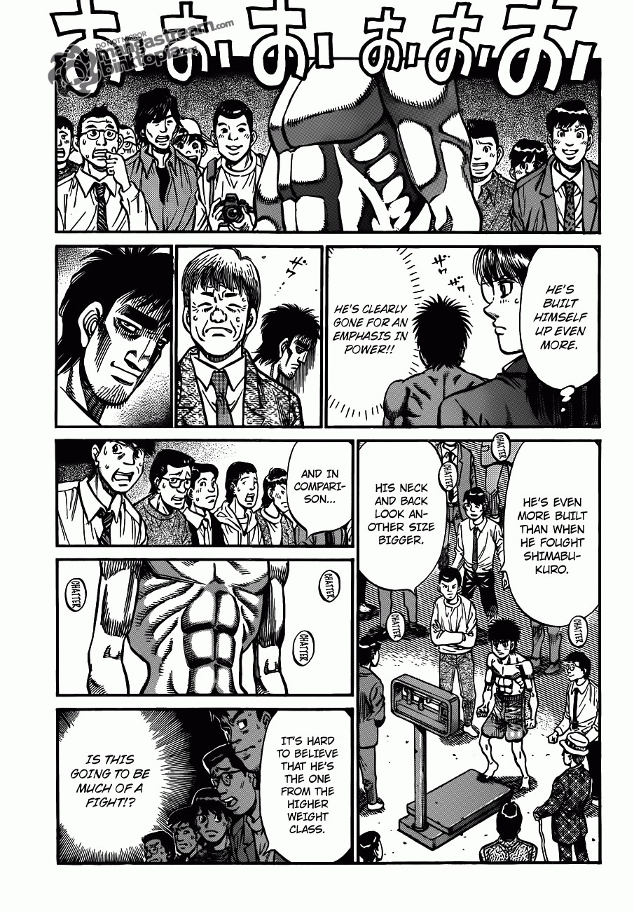 Hajime no Ippo Chapter 927