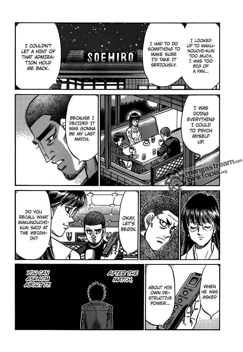 Hajime no Ippo Chapter 945