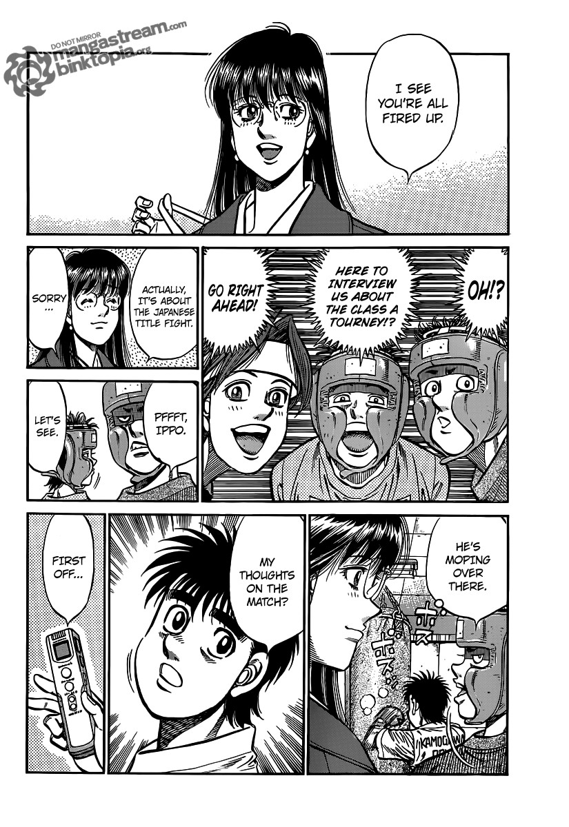 Hajime no Ippo Chapter 945