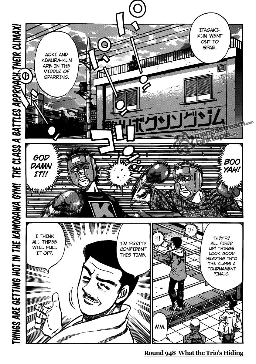 Hajime no Ippo Chapter 948