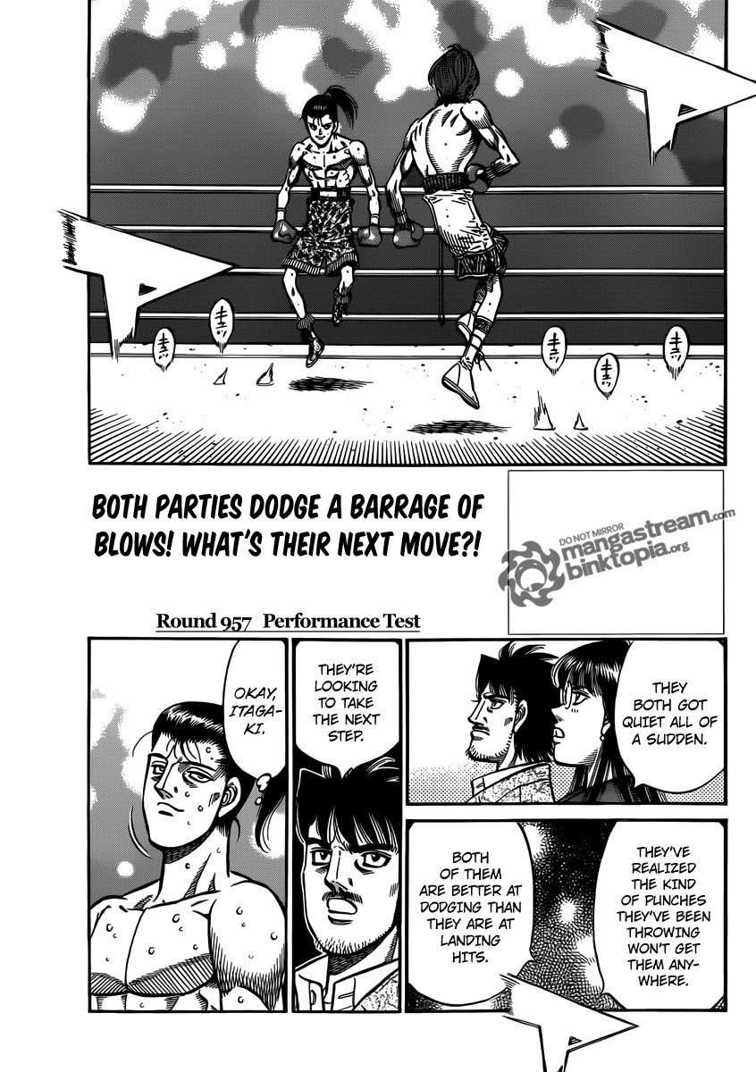 Hajime no Ippo Chapter 957