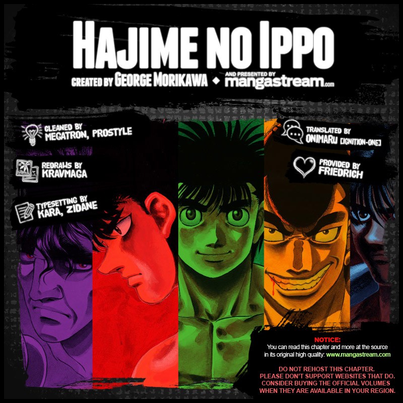 Hajime no Ippo Chapter 960