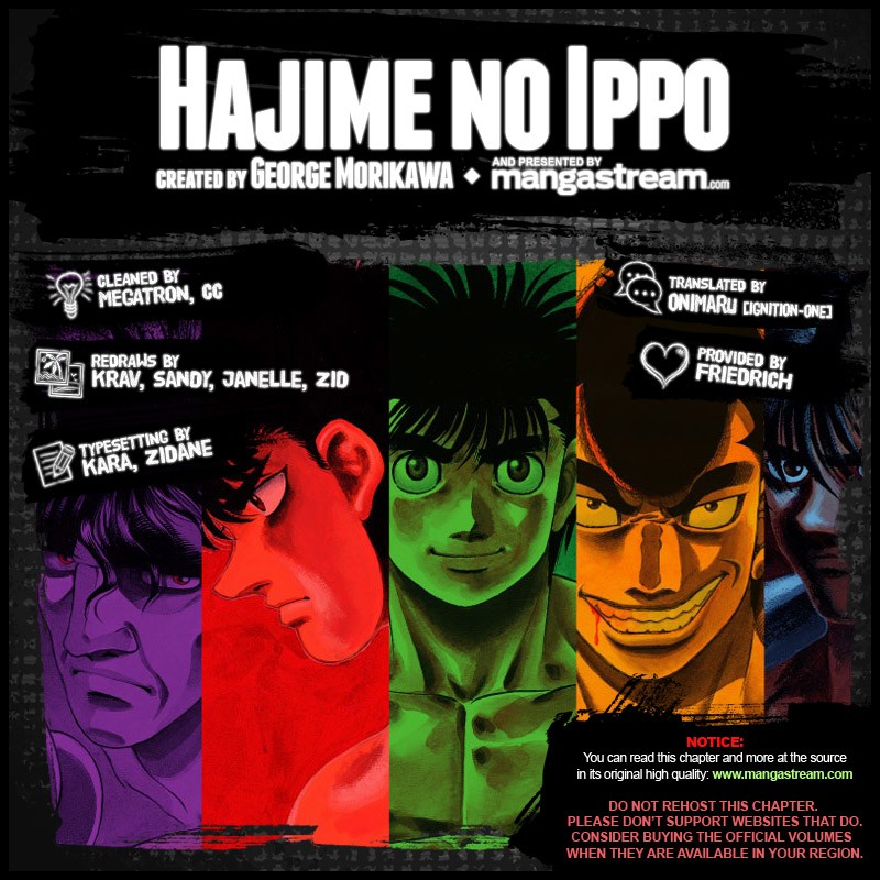 Hajime no Ippo Chapter 962