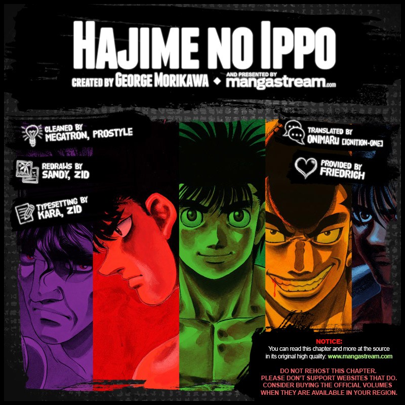 Hajime no Ippo Chapter 963