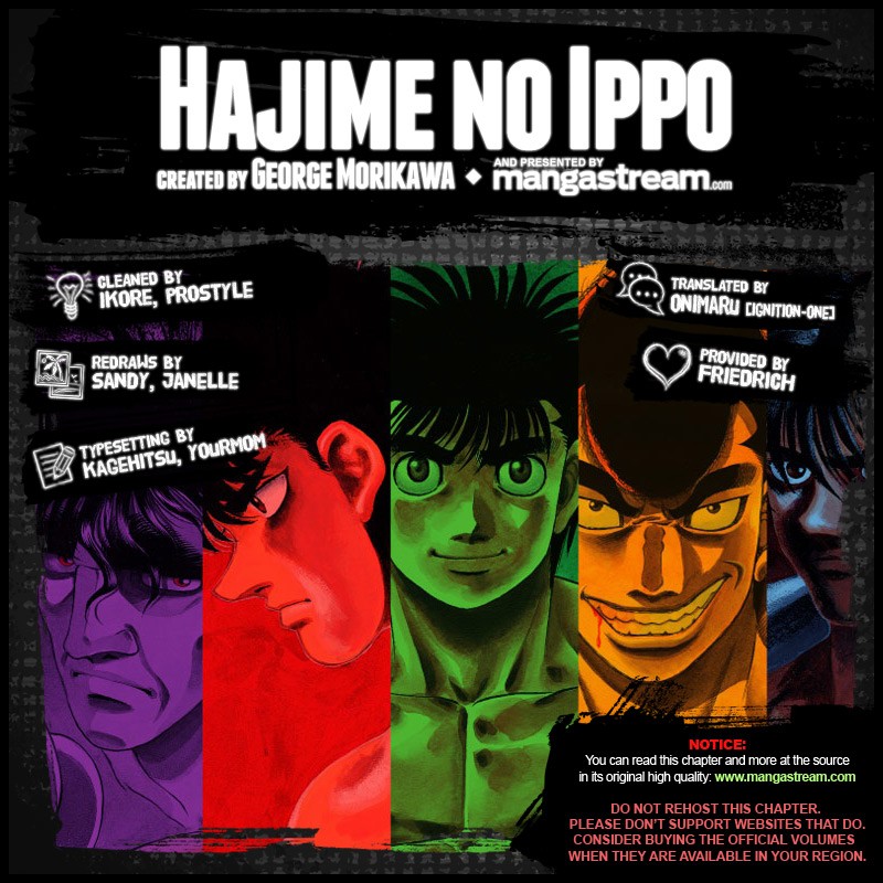 Hajime no Ippo Chapter 976