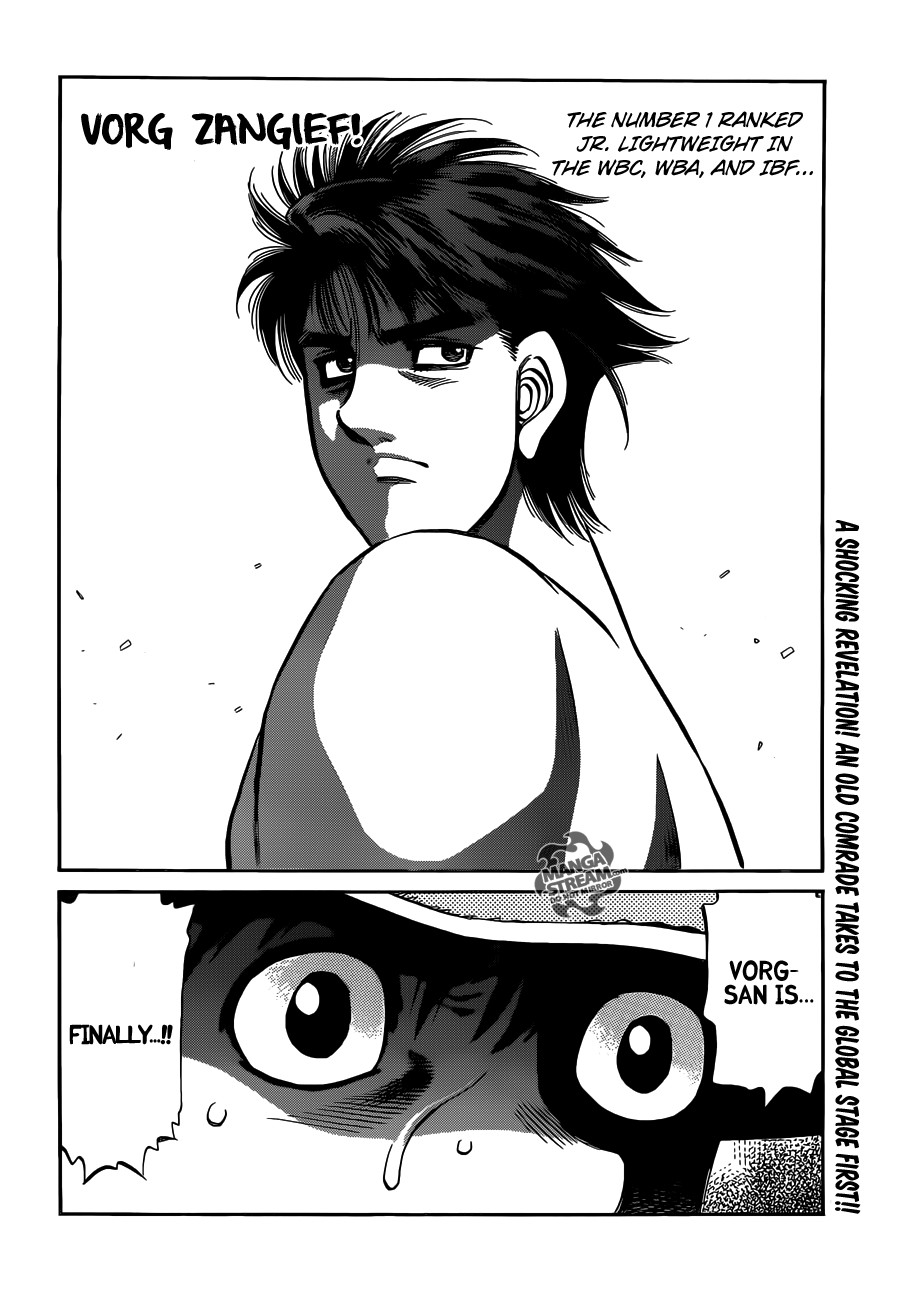 Hajime no Ippo Chapter 981