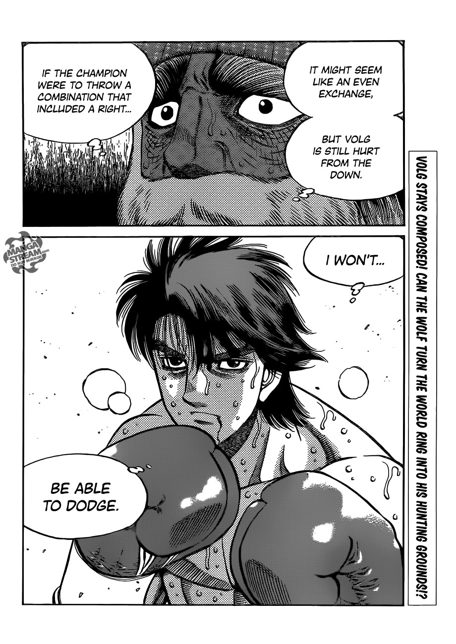 Hajime no Ippo Chapter 987