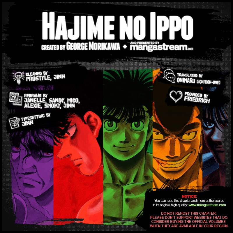 Hajime no Ippo Chapter 991