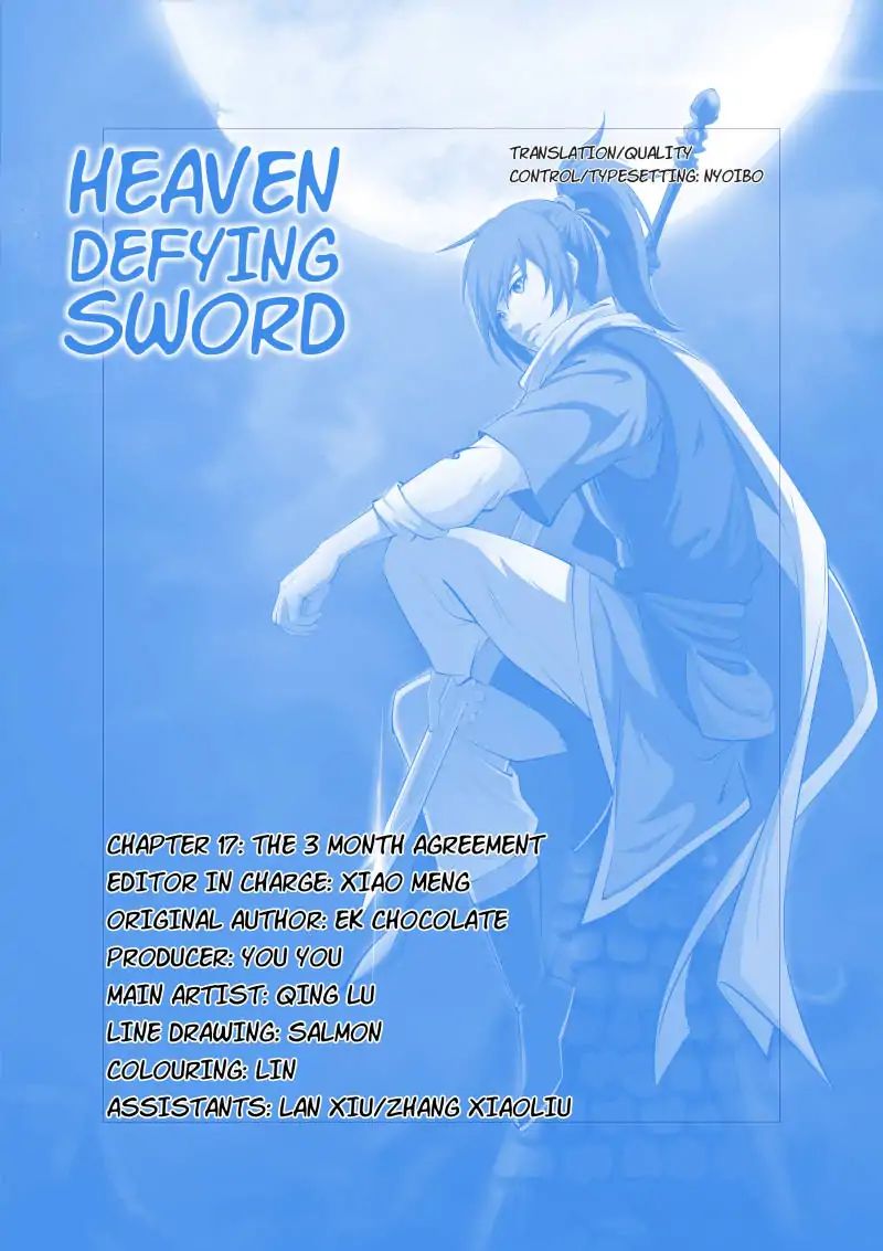 Heaven Defying Sword Chapter 17