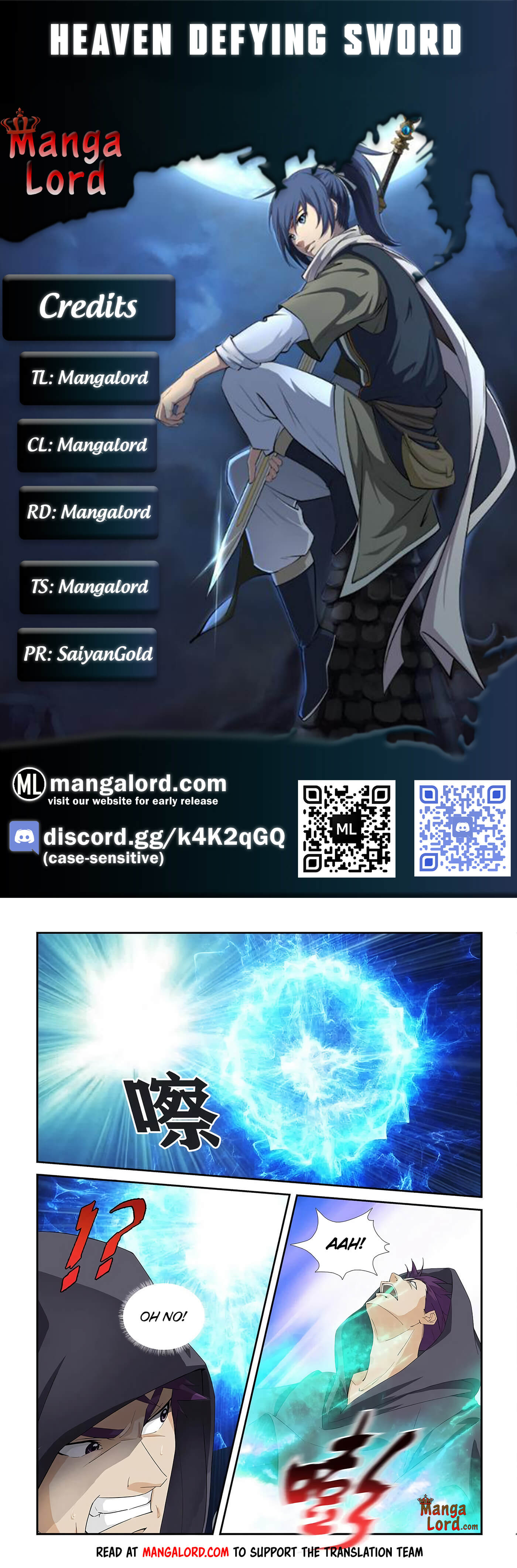 Heaven Defying Sword Chapter 271