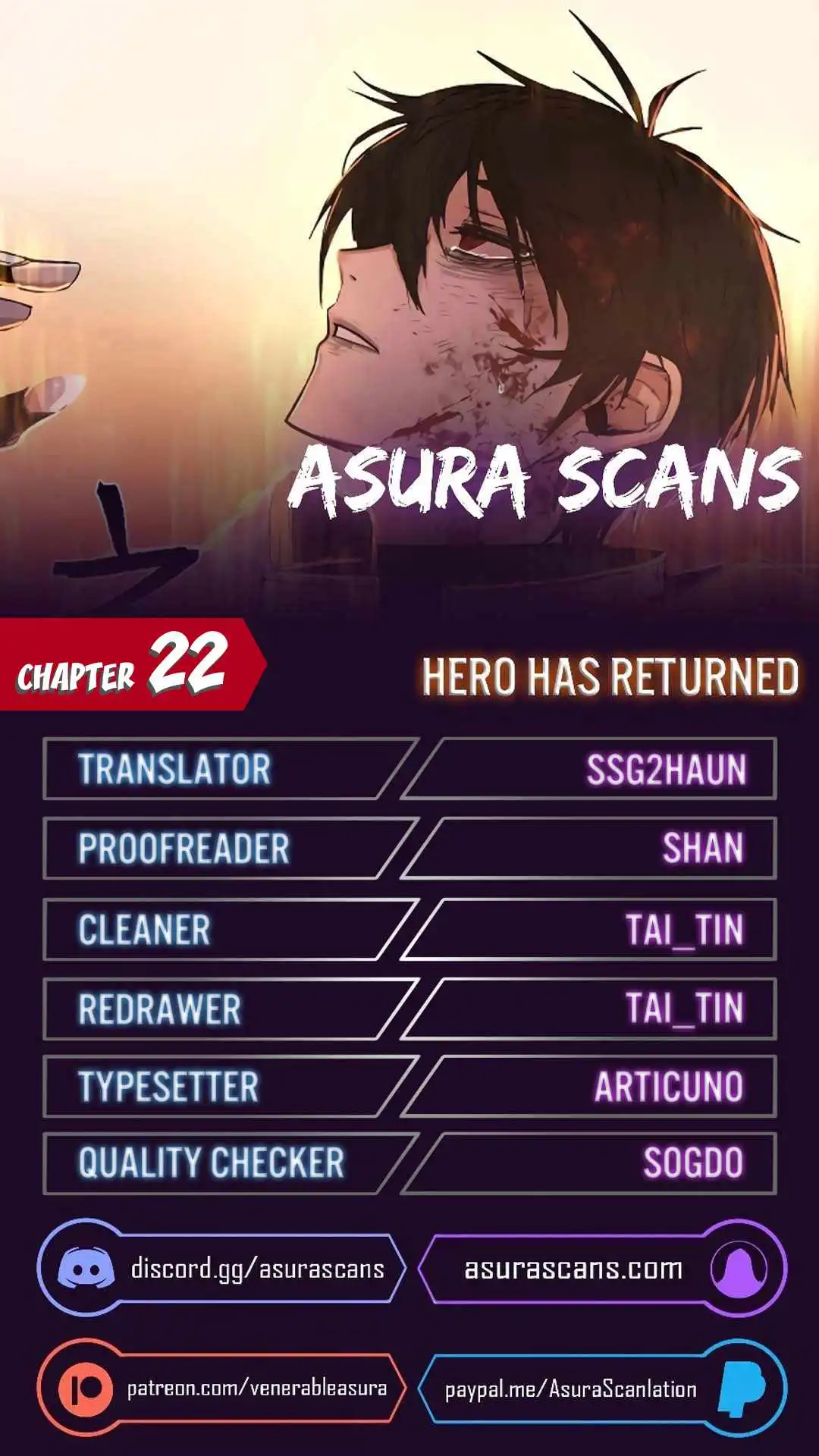 Hero Has Returned Chapter 22