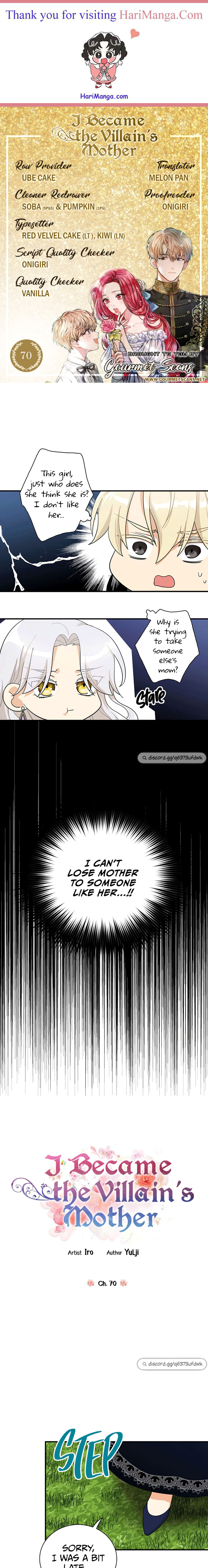 I Became the Villain's Mother Chapter 70