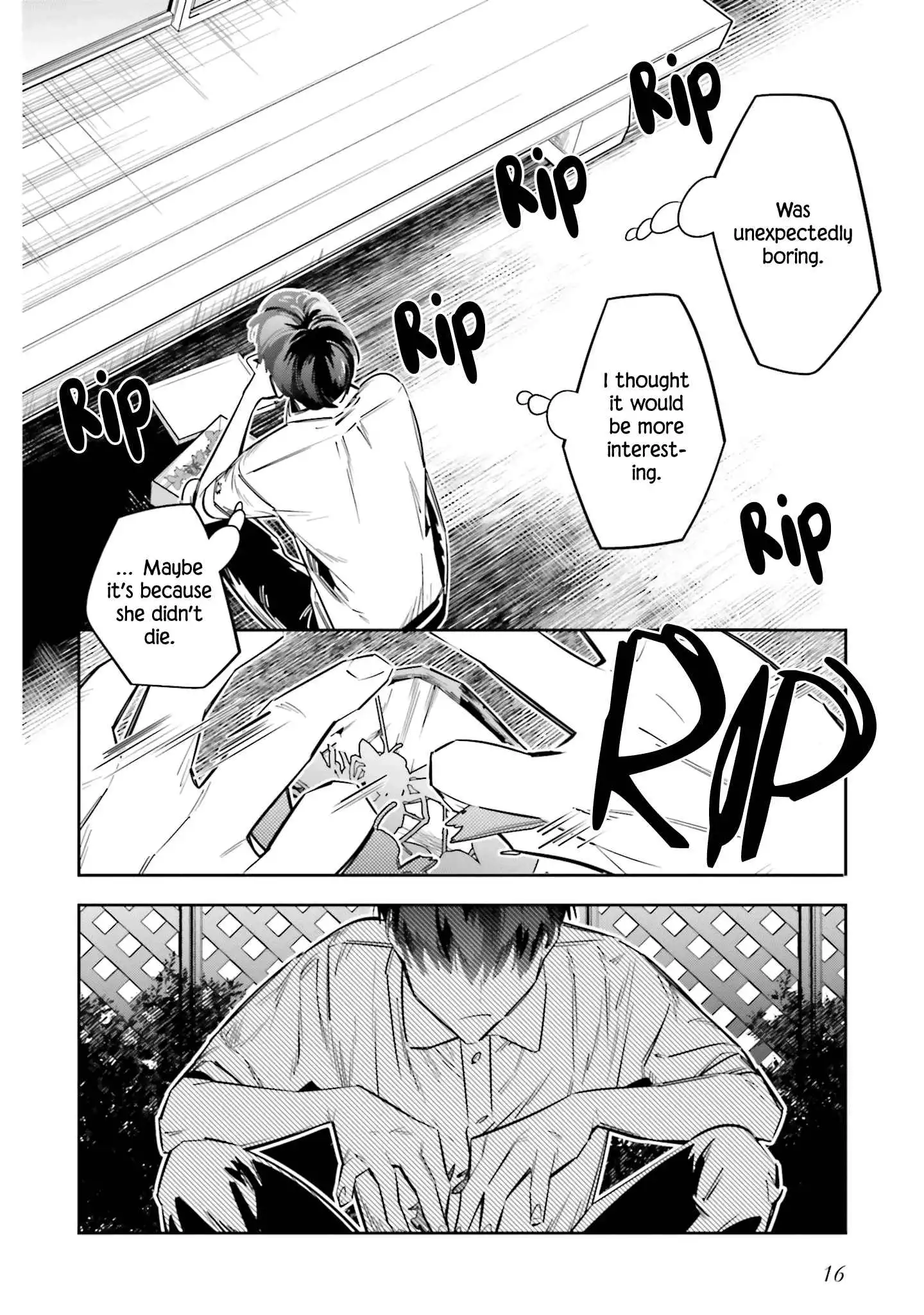 I Reincarnated as the Little Sister of a Death Game Manga's Murd3r Mastermind and Failed Chapter 5