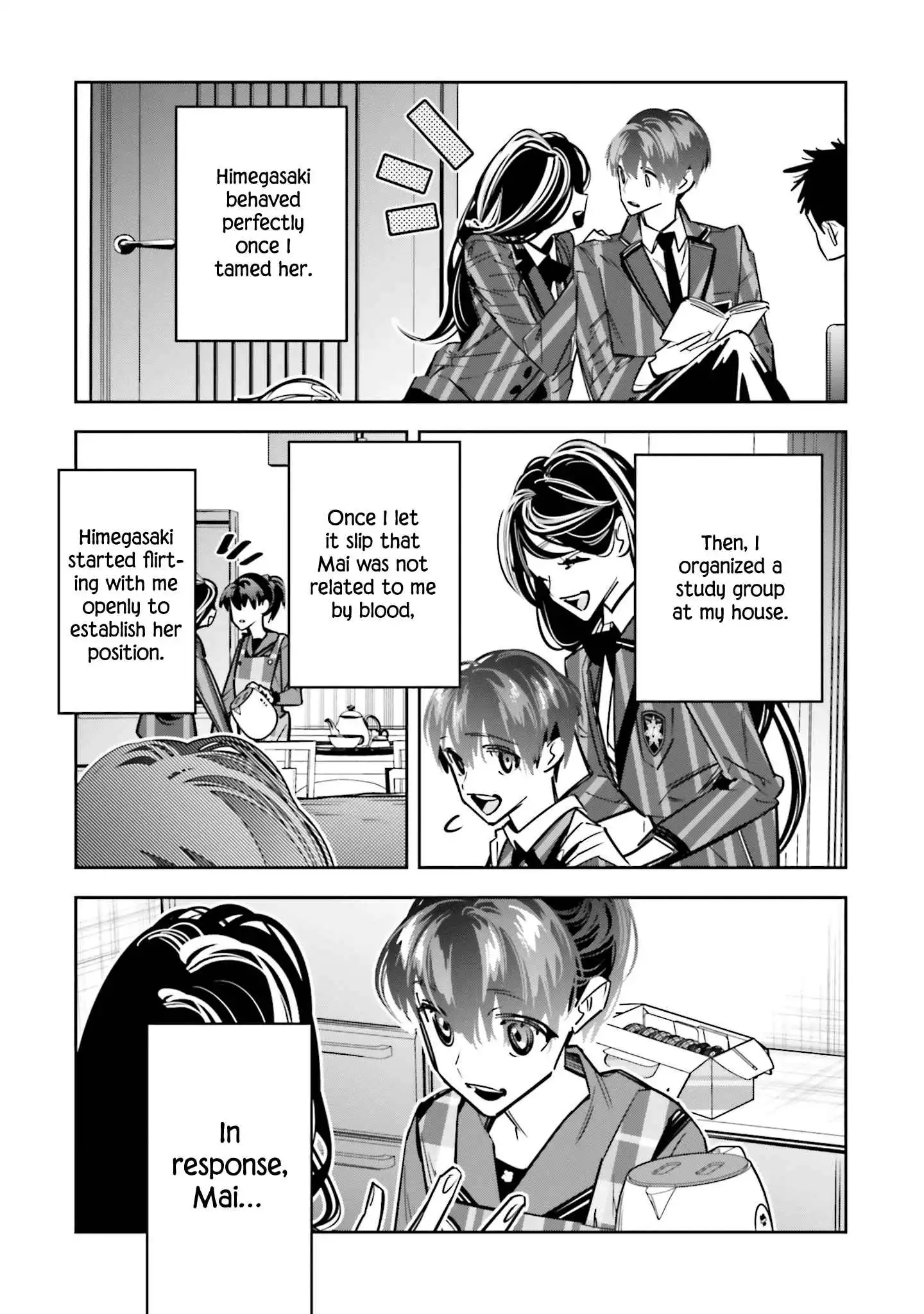 I Reincarnated as the Little Sister of a Death Game Manga's Murd3r Mastermind and Failed Chapter 9