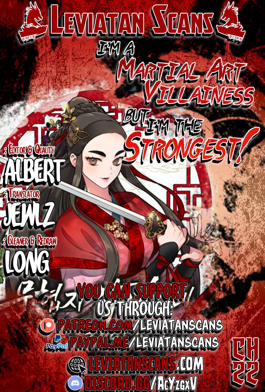 I'm a Martial Art Villainess but I'm the Strongest! Chapter 22