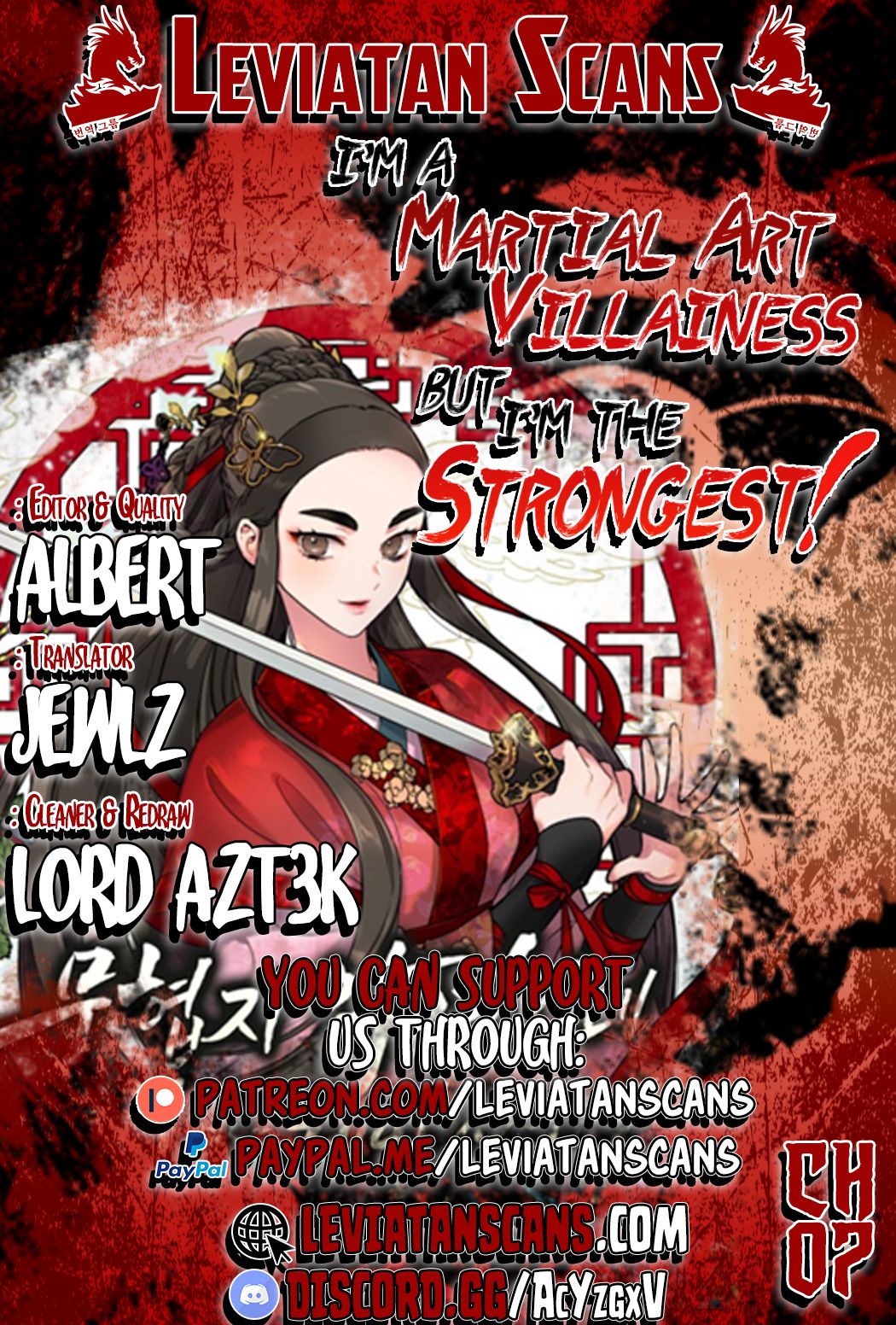 I'm a Martial Art Villainess but I'm the Strongest! Chapter 7