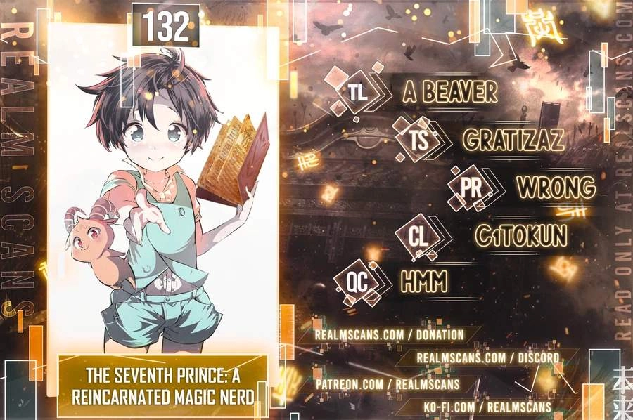 I was reincarnated as the 7th Prince so I will perfect my magic as I please Chapter 132