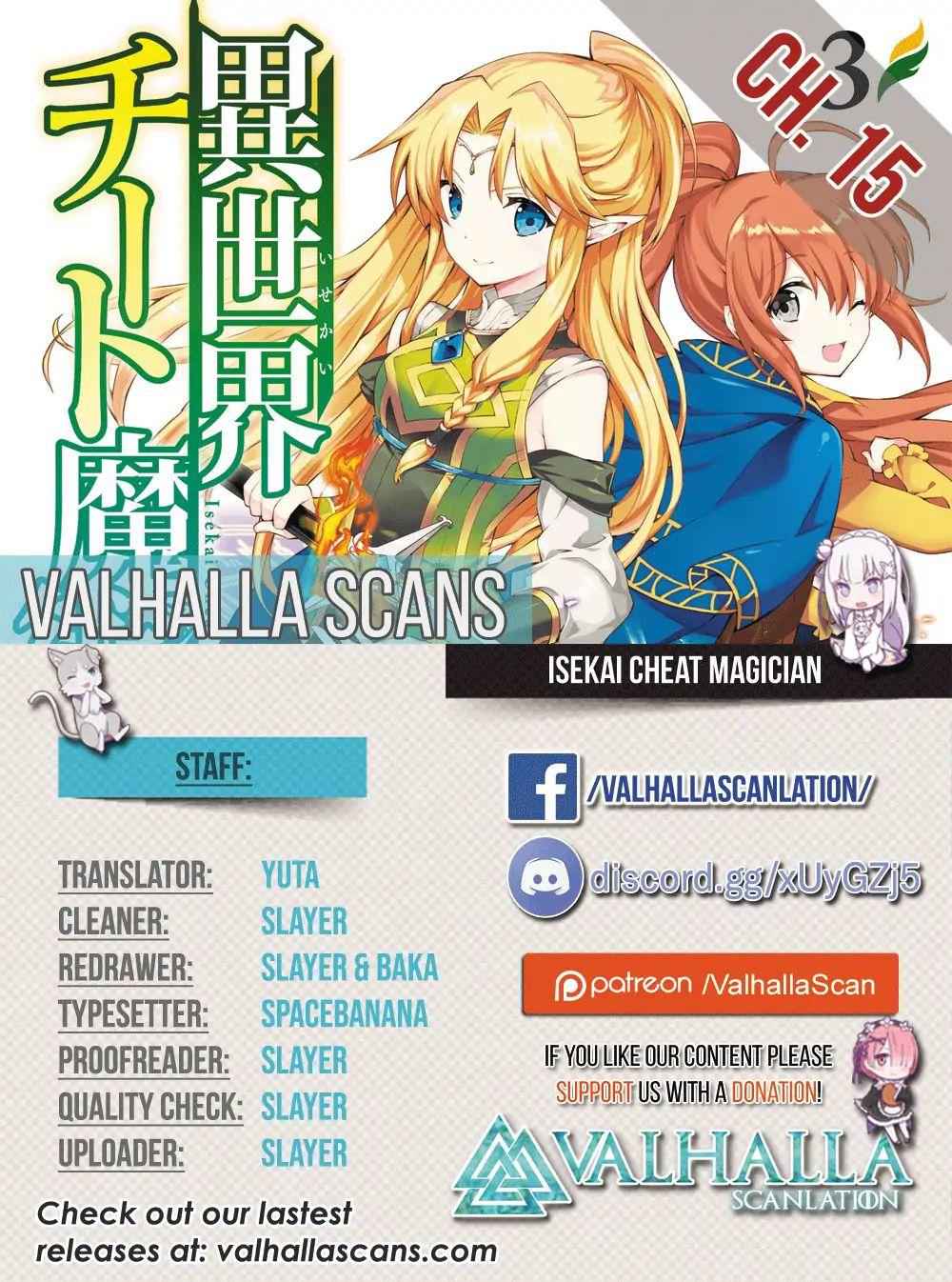 ISEKAI CHEAT MAGICIAN Chapter 15