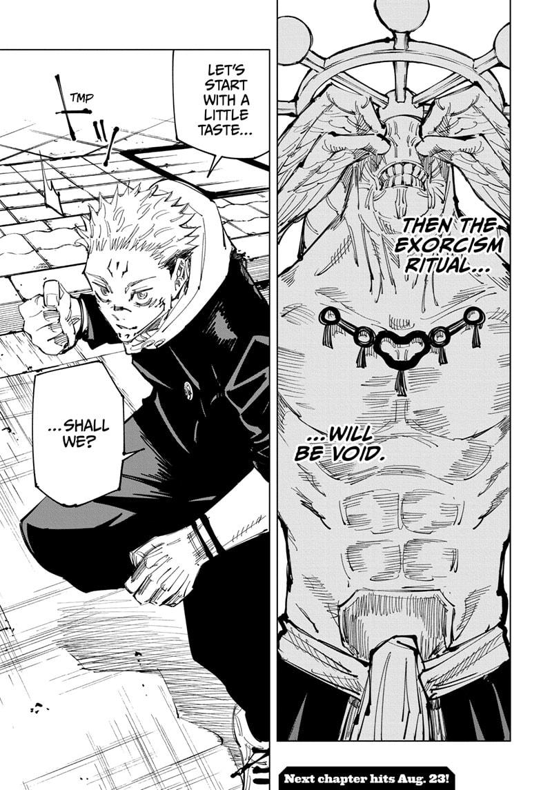 Jujutsu Kaisen Chapter 117