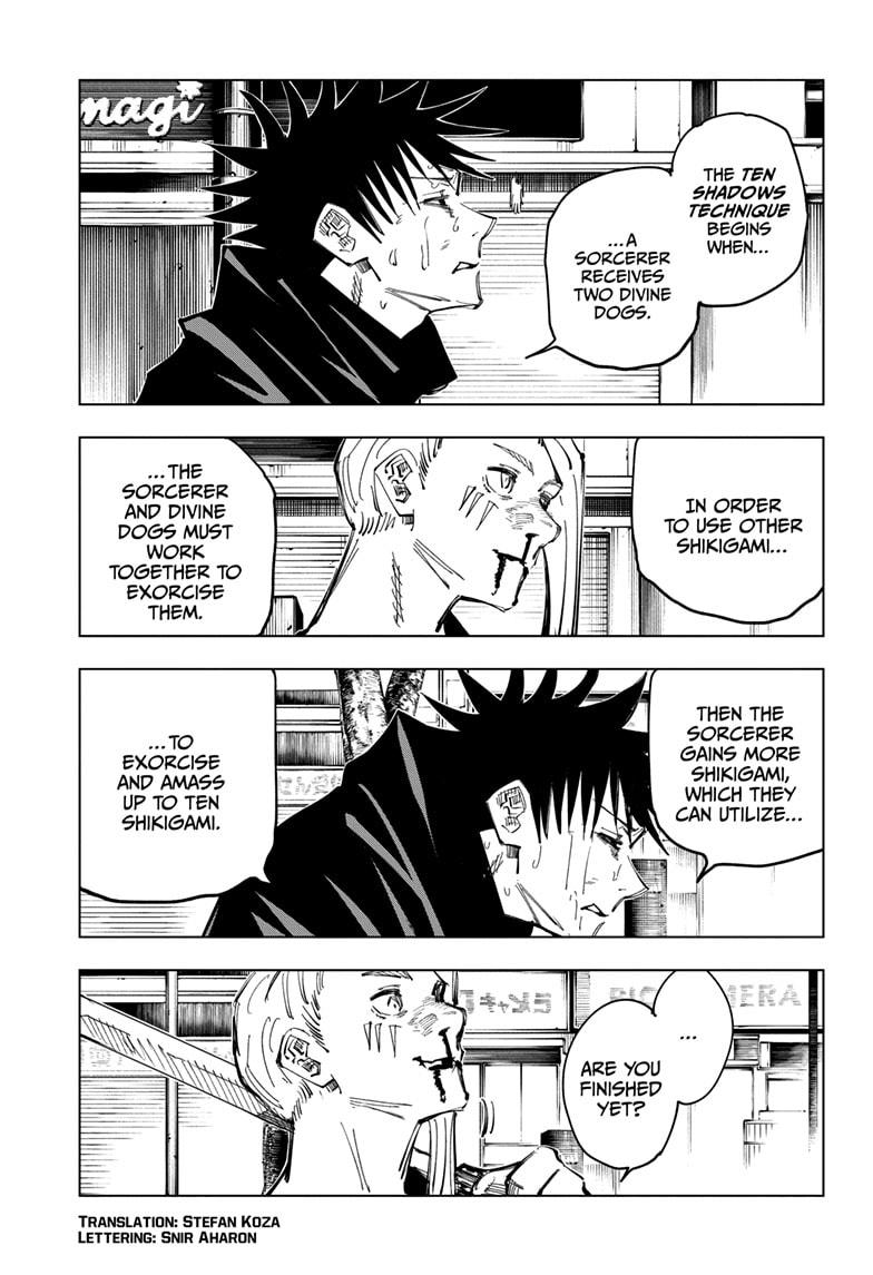 Jujutsu Kaisen Chapter 117