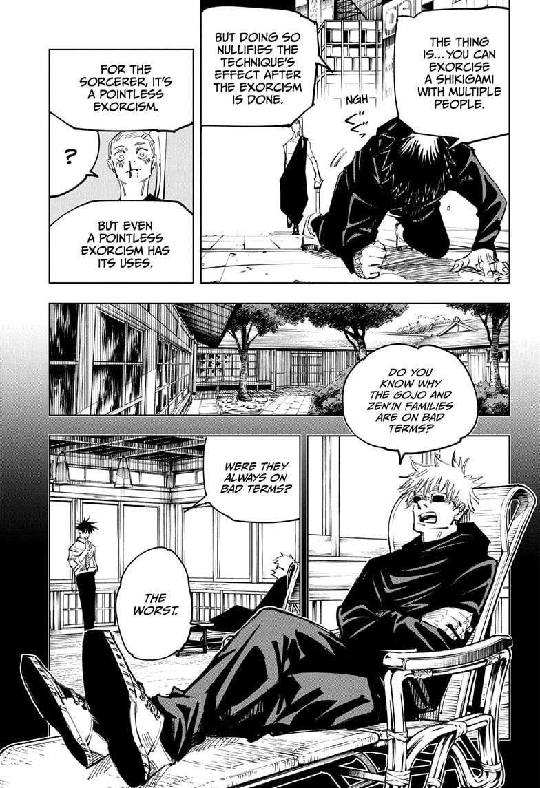 Jujutsu Kaisen Chapter 117