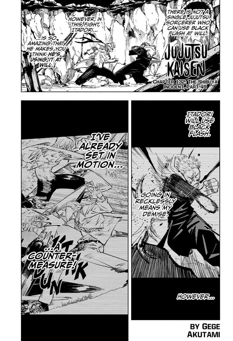 Jujutsu Kaisen Chapter 132