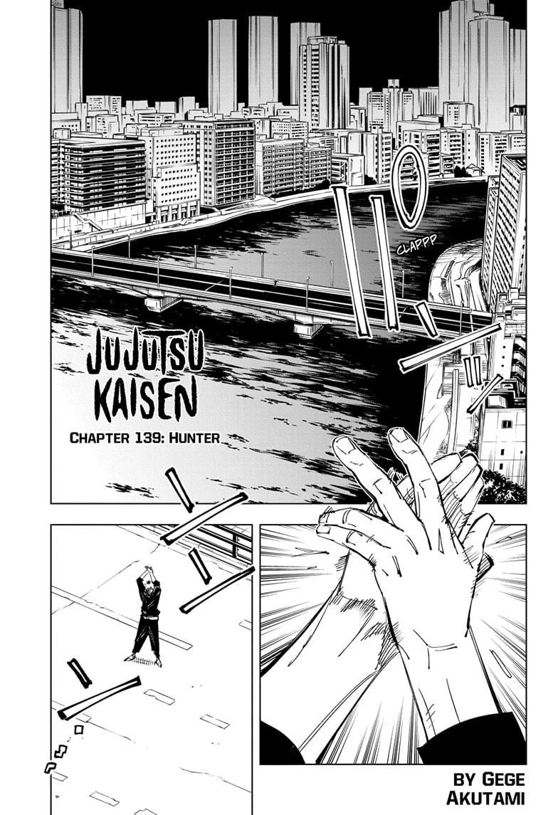 Jujutsu Kaisen Chapter 139