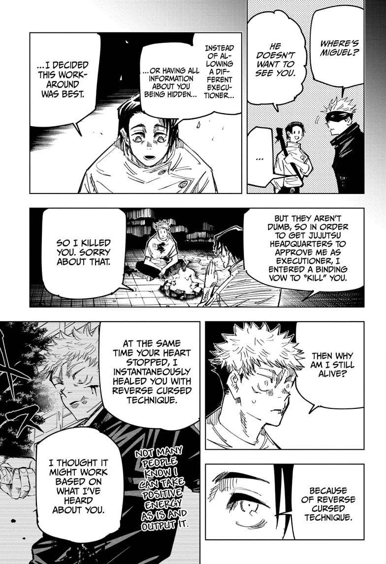 Jujutsu Kaisen Chapter 143