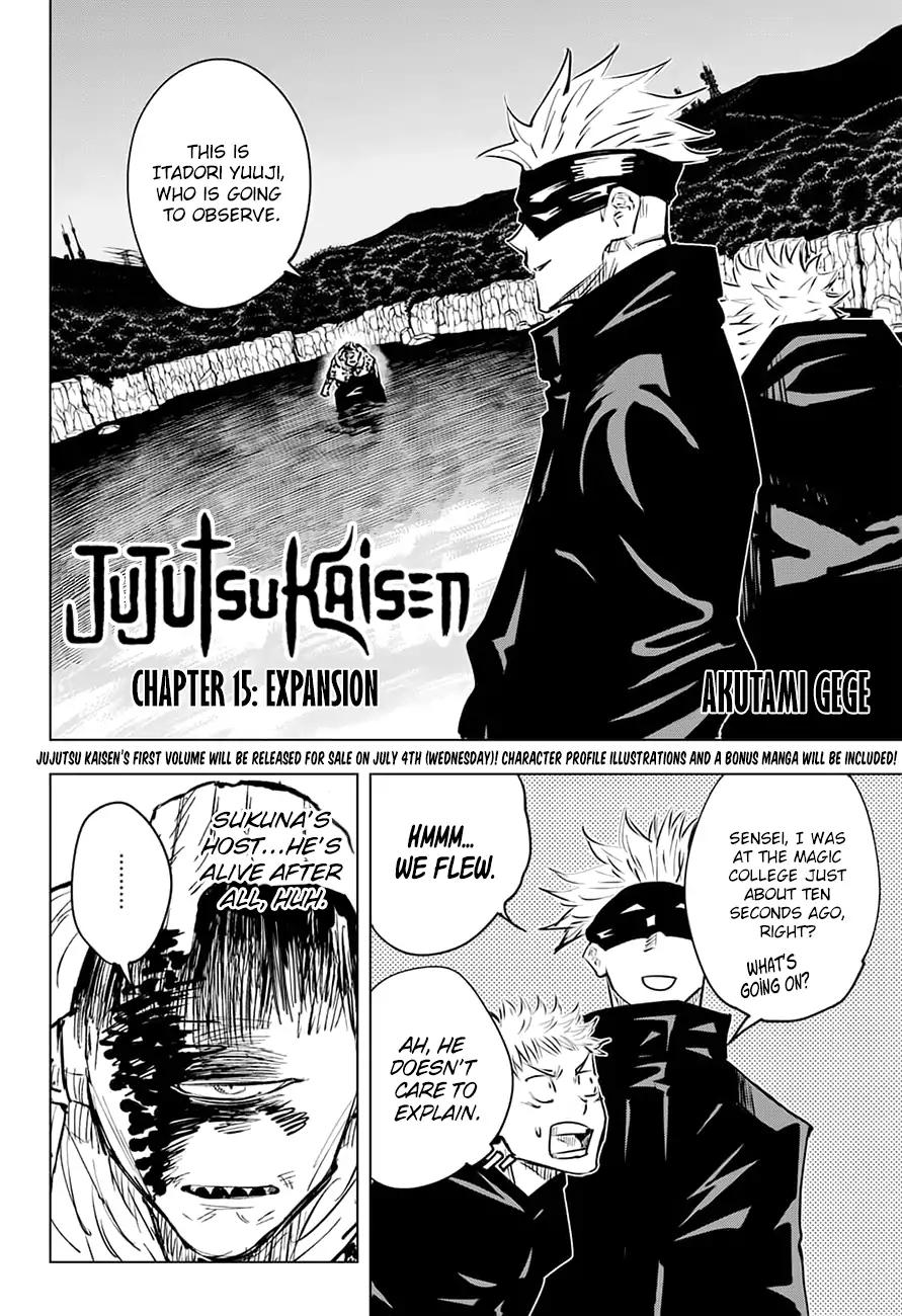 Jujutsu Kaisen Chapter 15