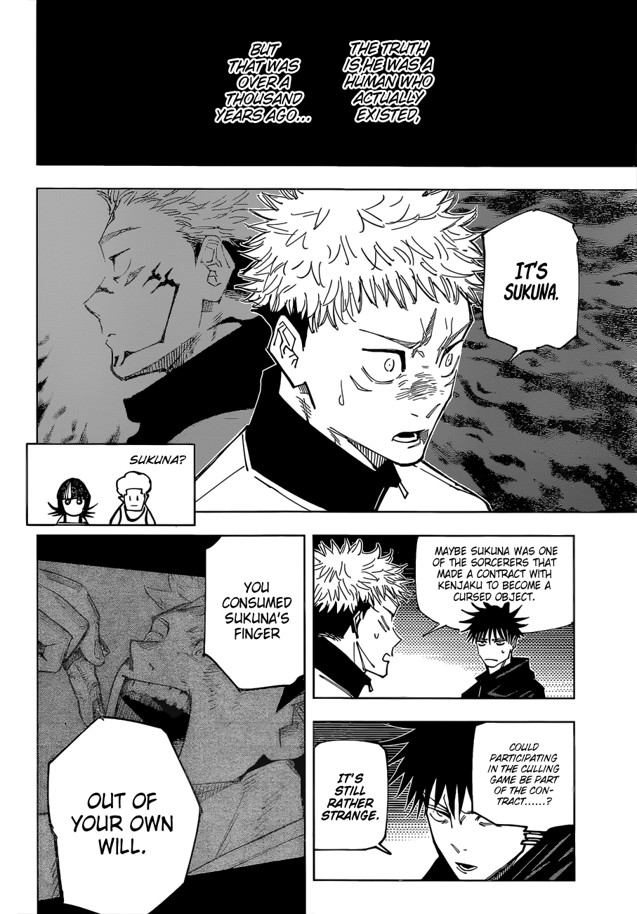 Jujutsu Kaisen Chapter 158