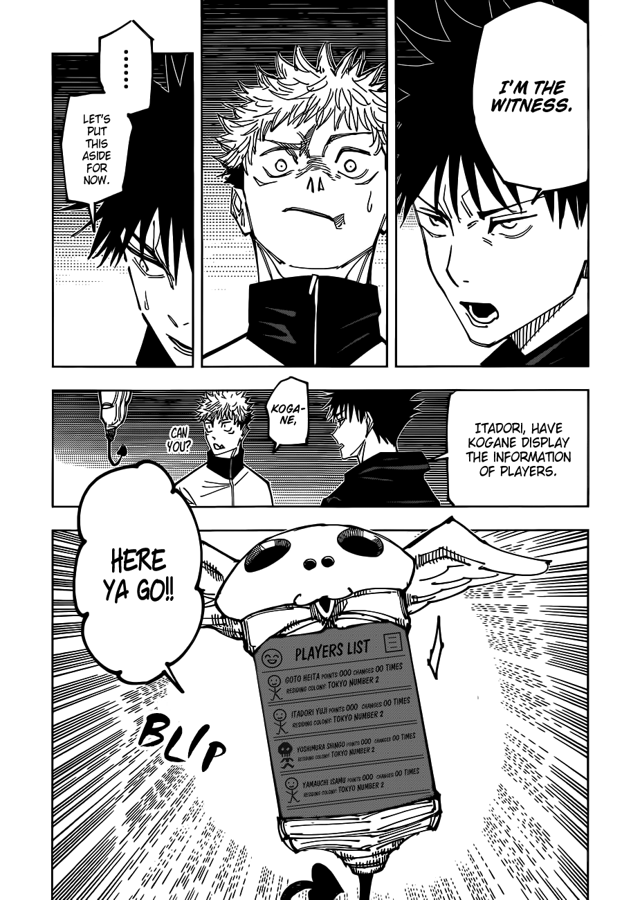 Jujutsu Kaisen Chapter 158