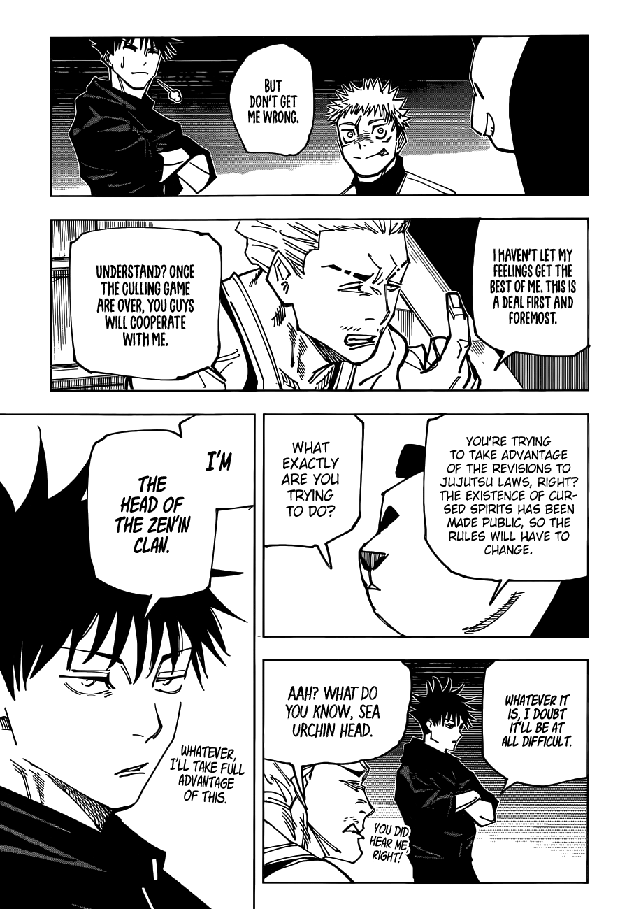 Jujutsu Kaisen Chapter 158