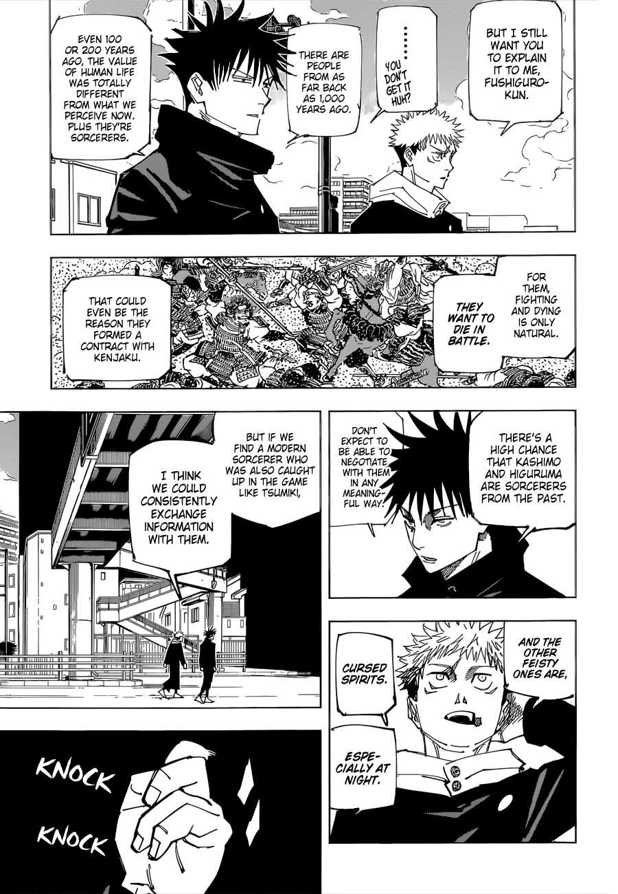 Jujutsu Kaisen Chapter 161