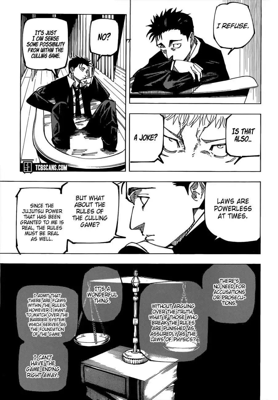 Jujutsu Kaisen Chapter 163