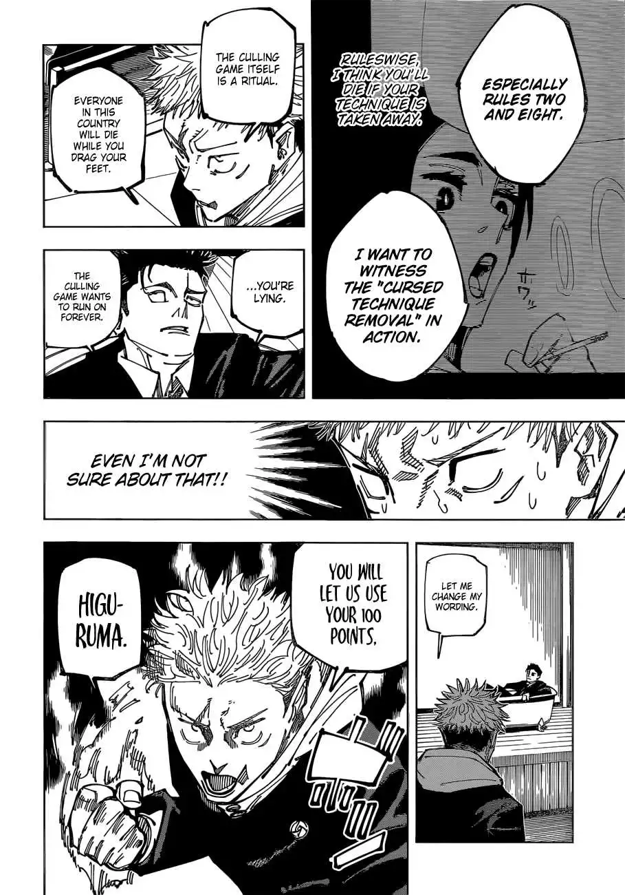 Jujutsu Kaisen Chapter 163