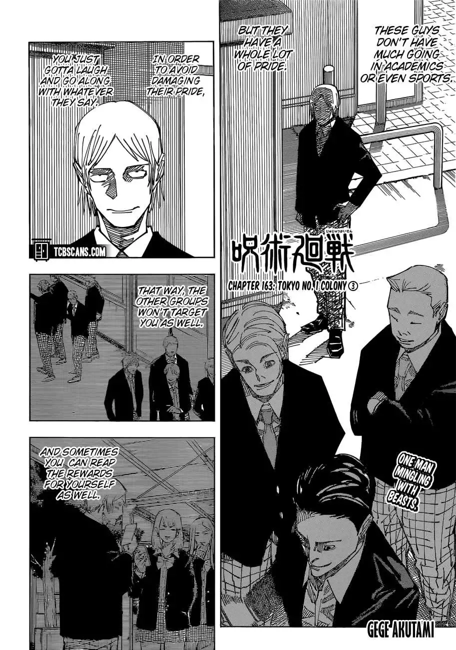 Jujutsu Kaisen Chapter 163