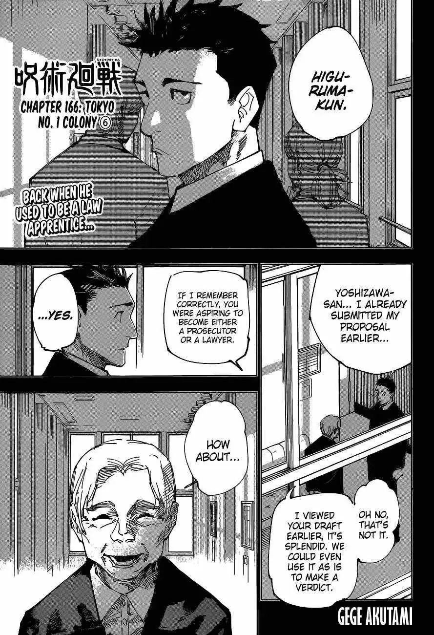 Jujutsu Kaisen Chapter 166