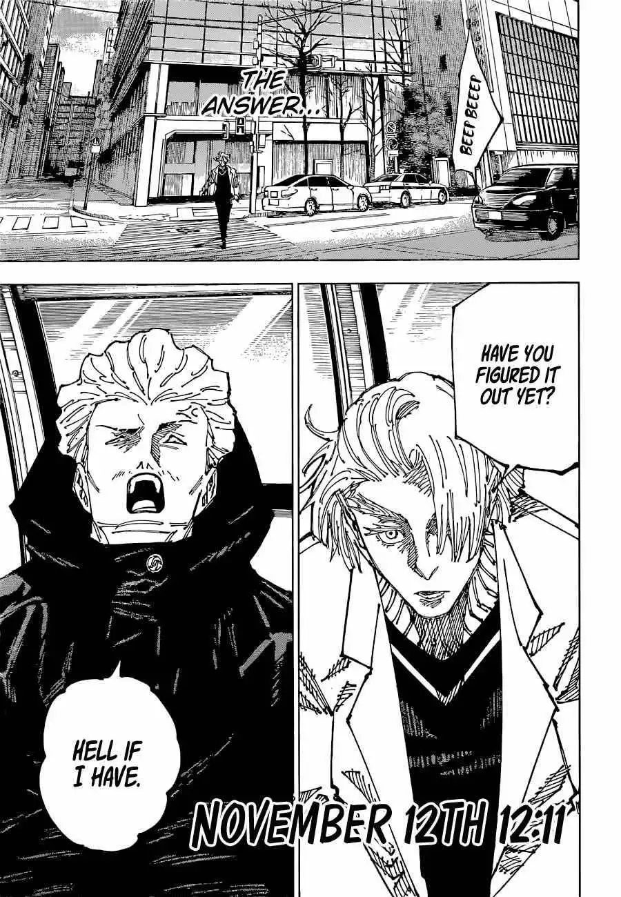 Jujutsu Kaisen Chapter 181