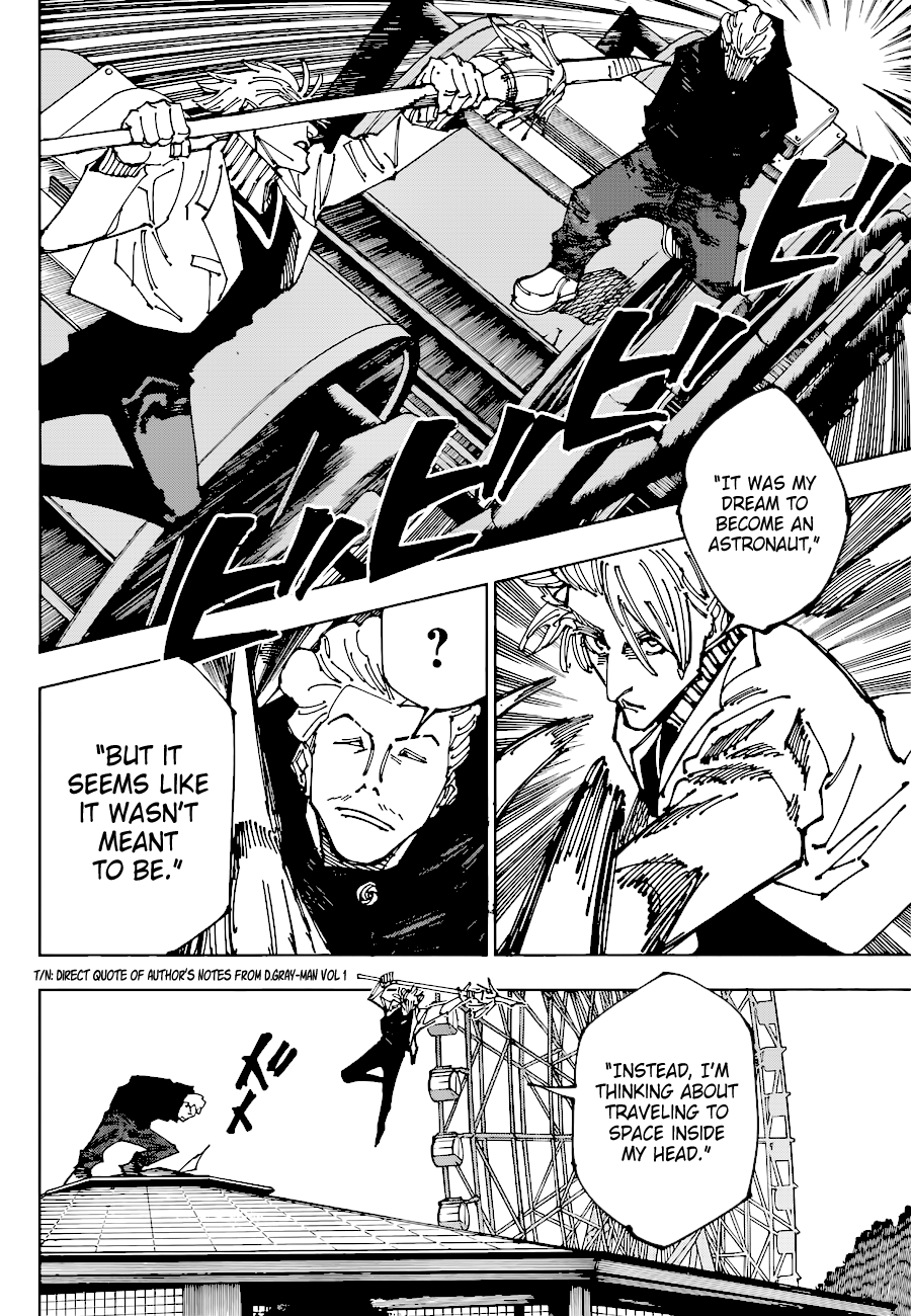 Jujutsu Kaisen Chapter 182