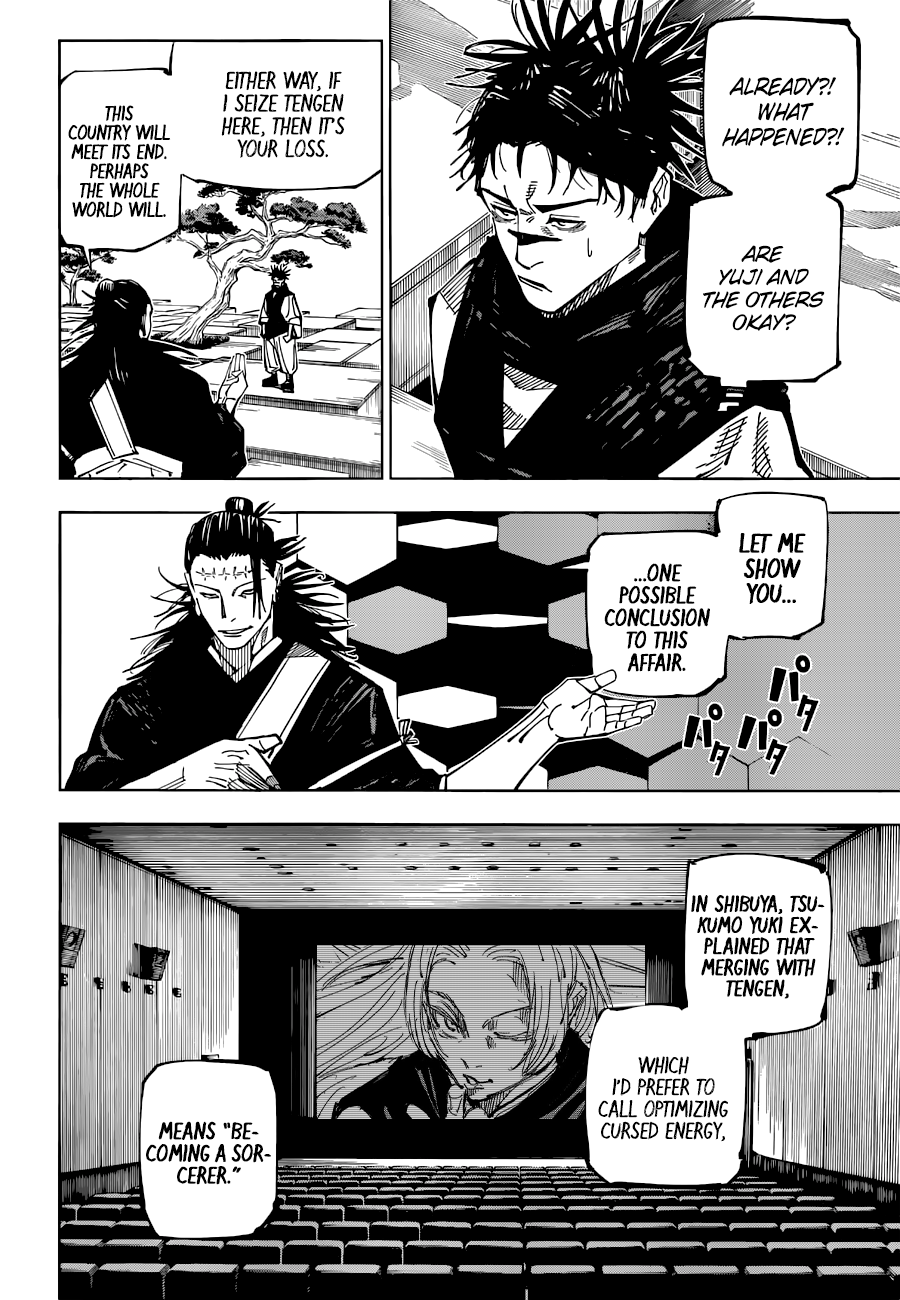 Jujutsu Kaisen Chapter 202