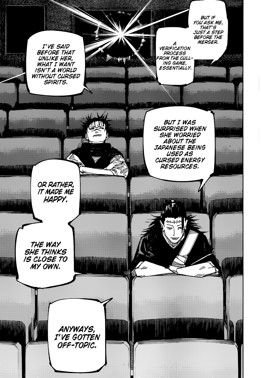 Jujutsu Kaisen Chapter 202